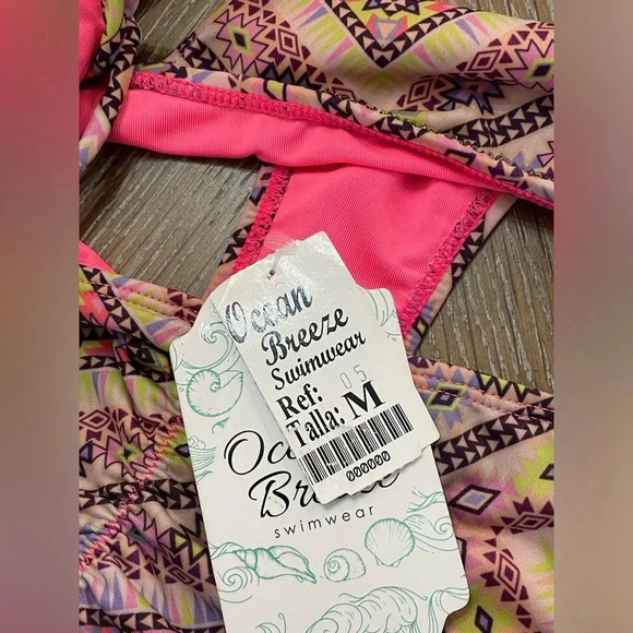 NWT-OCEAN BREEZE SWIMWEAR‎ Triangle Bikini 👙 - Picture 7 of 7